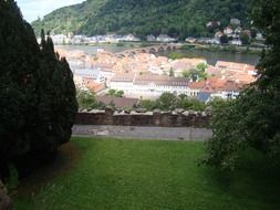 the scenic cityscape of Heidelberg, Germany