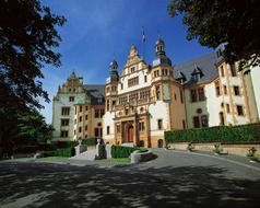 palace of the governor at summer, france, metz