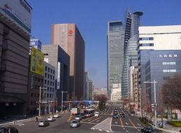 city skyscrapers, japan, nagoya