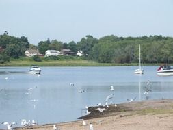 cove with boats Wethersfield Connecticut