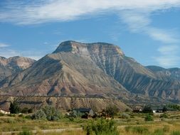 scenic rock landscape, usa, utah