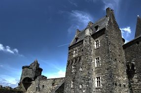 fortification castle blue sky view