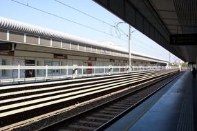 platform of siebenhirten u6 metro station, austria, vienna