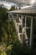 echelsbacher bridge across ammer river