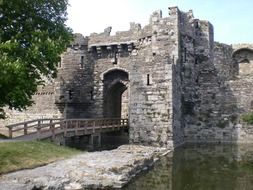 Old castle in Anglesey