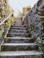 Photo of stone stairs