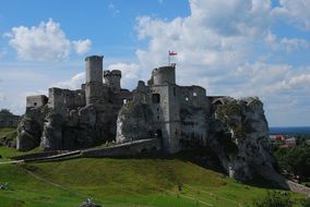 Old castle on Jura