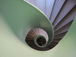 stone spiral staircase, sweden, stockholm