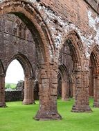 church ruins in Scotland