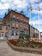 view of City Hall in Trelon, France