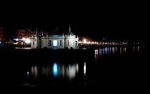 panorama of night architecture