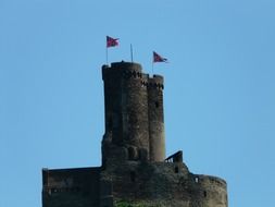 burgruine jeffstevenstone castle in Ehrenburg