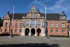 town hall in gothic style