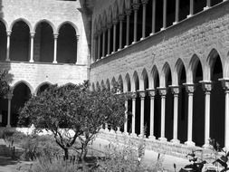 Picture of monastery in spain