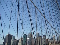 Beautiful bridge in Brooklyn