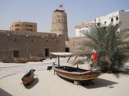 Historical arabic museum in Dubai