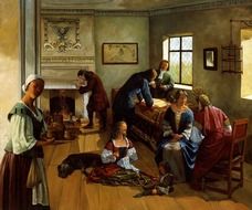 painting from 1690s