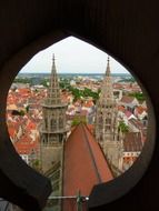 cathedral tower window