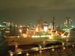 night port in tokyo