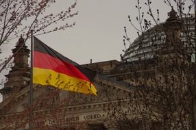 reichstag building in Berlin city