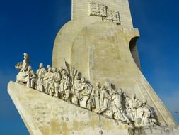 monument of the discoveries in Lisbon Portugal