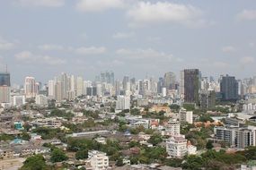 thailand bangkok city skyscrape