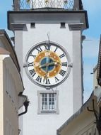 old Clock tower in Salzburg