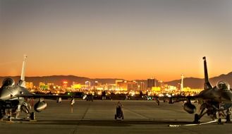 Nellis Air Force Base in Nevada