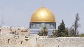 Dome of the Rock - Muslim Sanctuary in Jerusalem