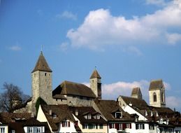 Castle in Rapperswil Jona in Switzerland