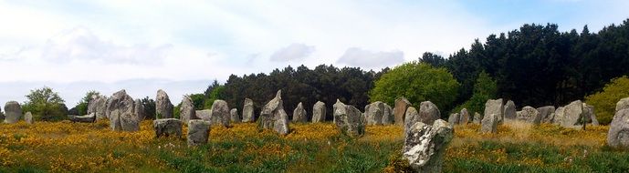 carnac stonesmegalith
