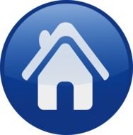 Clipart of home website sign