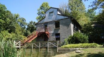 mill near the river