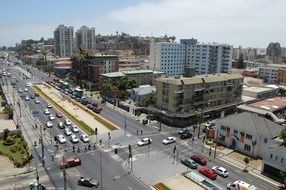 Urban street in Vina del mar