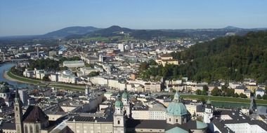 Picture of the architecture in salzburg