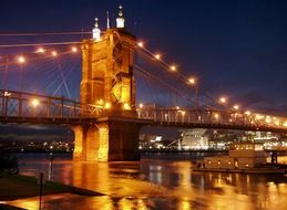 suspension bridge ohio