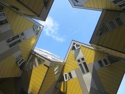 cube houses, rotterdam