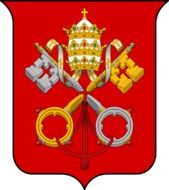 colorful coat of arms of the vatican