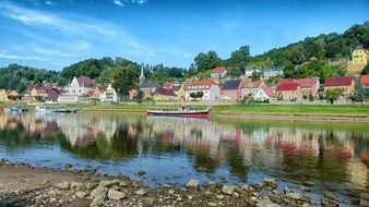 wehlen germany landscape
