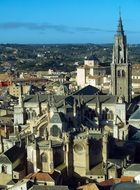 toledo spain panoramic city