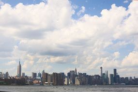 waterfront of new york at the daytime