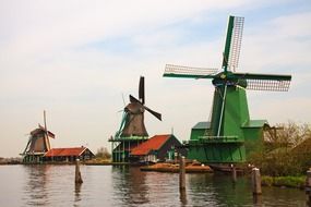 mills by the river
