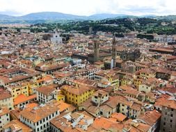 view of the city of florence, Italy