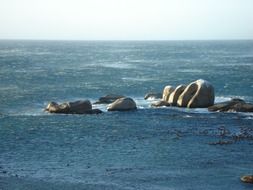 Rocks in Atlantic Ocean