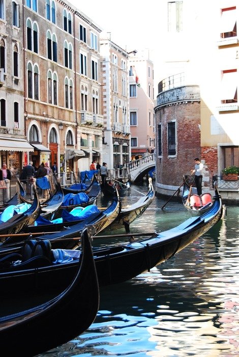 Boat trip in venice city