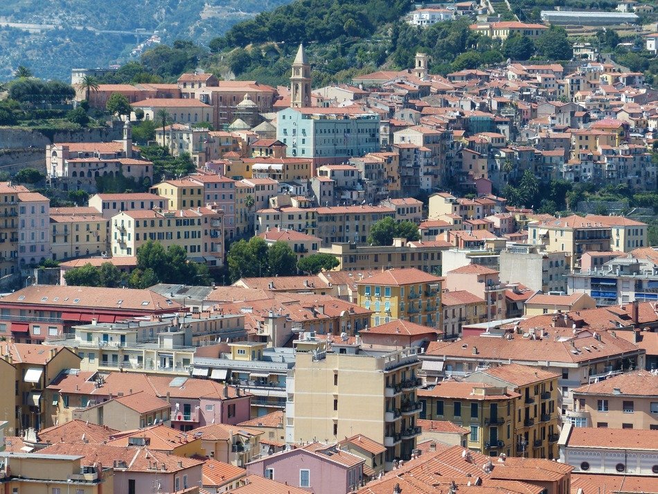 cityscape in the province of imperia