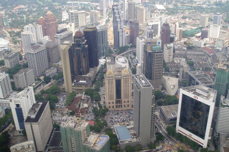 skyscrapers in downtown, malaysia, kuala lumpur