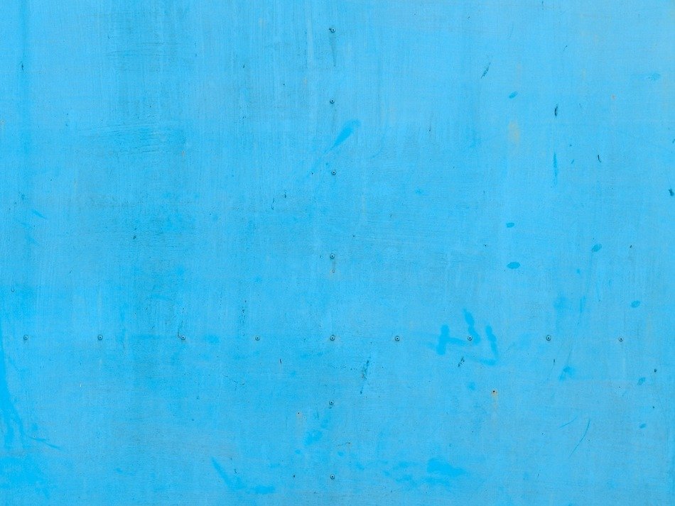 blue painted metal surface, background