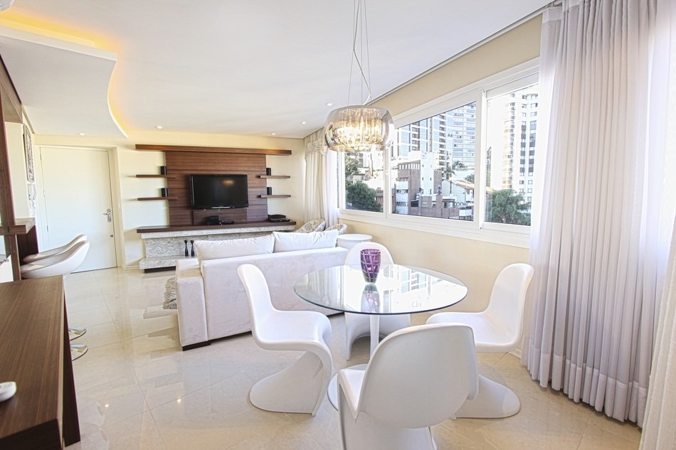 City apartment with beautiful decor