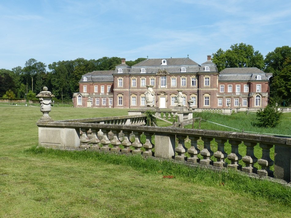 Schloss Nordkirchen a Baroque palace and colorful park ensemble in Nordkirhene